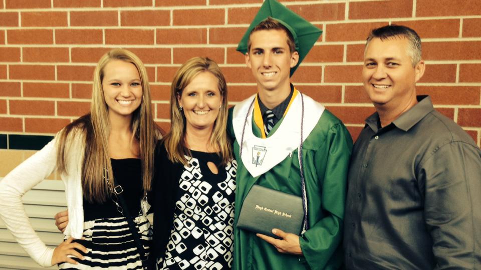Wooten Family at Graduation